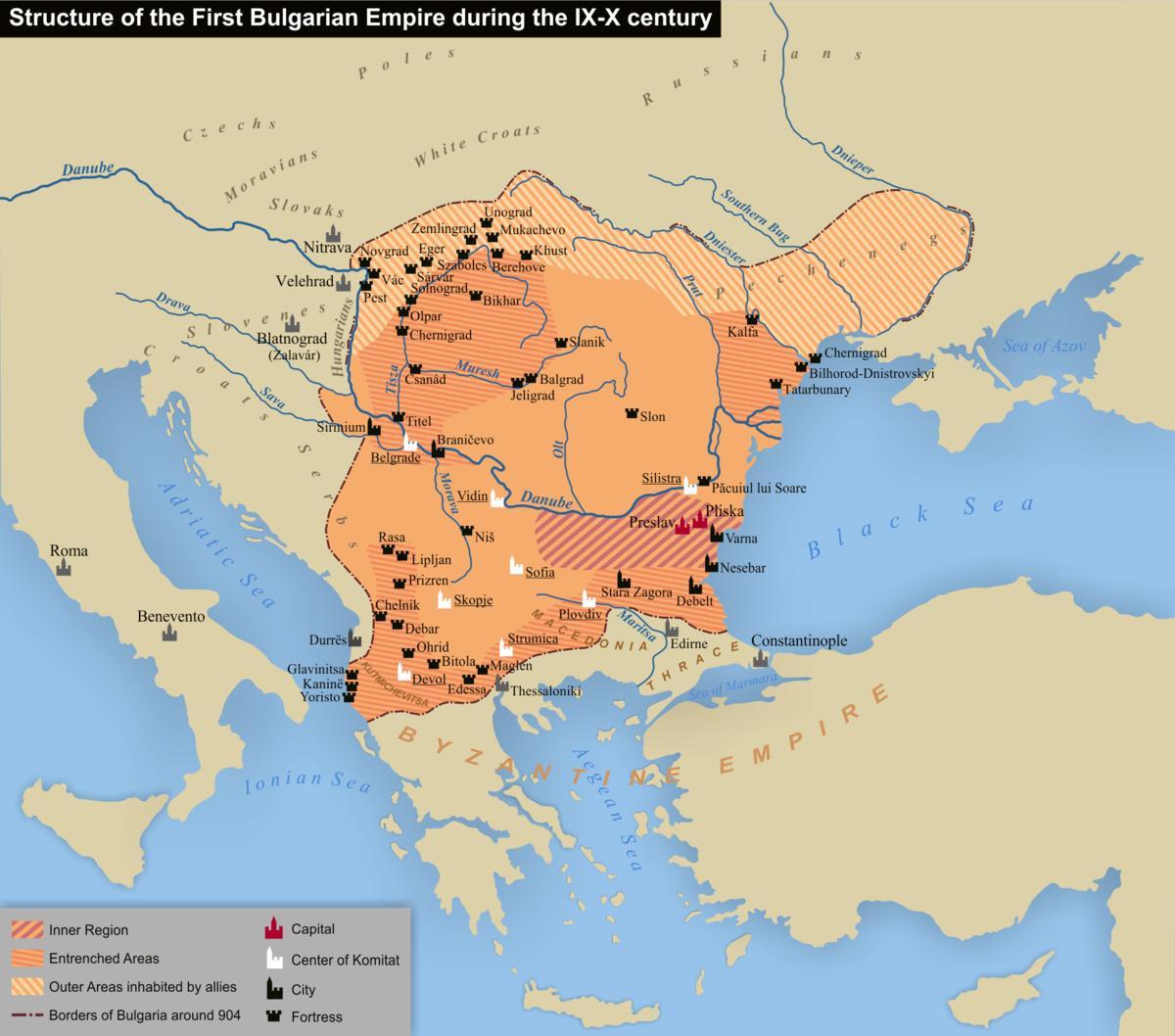 kart Bolqarıstan səltənət