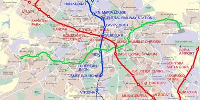 Kart Bolqarıstan metro